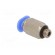 Push-in fitting | straight | -0.95÷10bar | nickel plated brass image 4