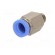 Push-in fitting | straight | -0.95÷10bar | nickel plated brass image 2