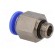 Push-in fitting | straight | -0.95÷15bar | nickel plated brass фото 4