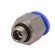 Push-in fitting | straight | -0.95÷15bar | nickel plated brass фото 6