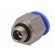 Push-in fitting | straight | -0.95÷15bar | nickel plated brass paveikslėlis 6