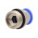 Push-in fitting | straight | -0.95÷15bar | nickel plated brass фото 6