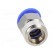 Push-in fitting | straight | -0.95÷15bar | nickel plated brass paveikslėlis 5