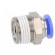 Push-in fitting | straight | -0.95÷15bar | nickel plated brass image 7