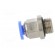 Push-in fitting | straight | G 1/8" | -0.95÷15bar | 4mm image 3