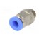 Push-in fitting | straight | G 1/8" | -0.95÷15bar | 6mm image 2