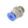 Push-in fitting | straight | G 1/8" | -0.95÷15bar | 4mm image 2