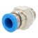 Push-in fitting | straight | -0.95÷6bar | Gasket: NBR rubber | QS | 6mm image 1