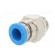 Push-in fitting | straight | -0.95÷6bar | Gasket: NBR rubber | QS | 6mm image 2