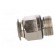 Push-in fitting | straight | -0.99÷20bar | nickel plated brass image 3