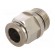 Push-in fitting | straight | -0.99÷20bar | nickel plated brass image 1