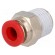 Composite connector | straight | BSP 1/4" image 1