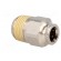 Push-in fitting | straight | nickel plated brass | Thread: BSP 3/8" image 8