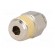 Push-in fitting | straight | nickel plated brass | Thread: BSP 3/8" image 6