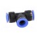 Push-in fitting | T-tap splitter | -0.95÷15bar | PBT | BLUELINE фото 3