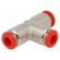 Push-in fitting | T-tap splitter | -0.99÷20bar | Gasket: NBR rubber image 1