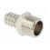 Metal connector | threaded | G 1/2" | Mat: nickel plated brass фото 8