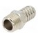 Metal connector | threaded | G 3/8" | Mat: nickel plated brass image 1