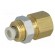 Push-in fitting | threaded,straight | Rc 1/4" | inside,outside image 1