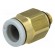Push-in fitting | threaded,straight | M5 | outside | -1÷10bar image 1