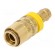 Quick connection coupling | straight | max.15bar | brass | Seal: FPM image 1