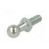 Mounting element for gas spring | Mat: zinc plated steel | 10mm paveikslėlis 2