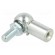 Mounting element for gas spring | Mat: zinc plated steel | 13mm image 1