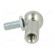 Mounting element for gas spring | Mat: zinc plated steel | 13mm image 3