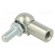 Mounting element for gas spring | Mat: zinc plated steel | 13mm image 1