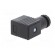 Plug for coil | PIN: 3 | black | 0÷230V | IP65 | A: 20.8mm | B: 28.5mm image 6