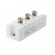 Module: diode | double series | 1.6kV | If: 165A | D2 | Ufmax: 1.4V | screw image 2