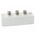 Module: diode | double series | 1.6kV | If: 165A | D2 | Ufmax: 1.4V | screw image 7