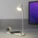 Tellur Nostalgia Wireless Desk Charger, Bluetooth Speaker, Desk Lamp white image 6