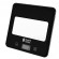 Russell Hobbs RH015711AR Square digital scale 5kg black paveikslėlis 1