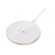 Devia Comet series ultra-slim wireless charger white фото 2