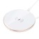 Devia Comet series ultra-slim wireless charger white фото 1