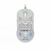 White Shark GM-5007 GALAHAD-W Gaming Mouse White paveikslėlis 1