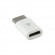Sbox AD.USB-C W Micro USB 2.0 F. -> TYPE C M. White paveikslėlis 4