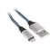 Tracer Lighting USB 2.0 Iphone AM 1m black blue 46269 paveikslėlis 1