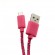 Sbox USB->Micro USB 1M USB-1031P pink image 1