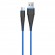 Devia Fish 1 Series Cable for Micro USB (5V 2.4A,1.5M) blue image 1