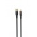 Tellur Data Cable USB to Lightning 2.4A 100cm Black image 1