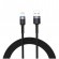 Tellur Data cable USB to Lightning LED, Nylon Braided, 1.2m black фото 1