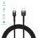 Tellur Data cable USB to Lightning LED, Nylon Braided, 1.2m black image 2