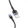 Tellur Data cable USB to Lightning LED, Nylon Braided, 1.2m black фото 3
