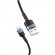 Tellur Data cable USB to Lightning LED, Nylon Braided, 1.2m black image 3