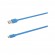 Tellur Data cable, USB to Micro USB, 1m blue image 1