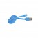 Tellur Data cable, USB to Micro USB, 1m blue фото 3