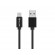 Tellur Data cable, USB to Micro USB, Nylon Braided, 1m black image 2