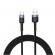 Tellur Data Cable USB to Type-C LED Light Nylon 2m Black фото 1